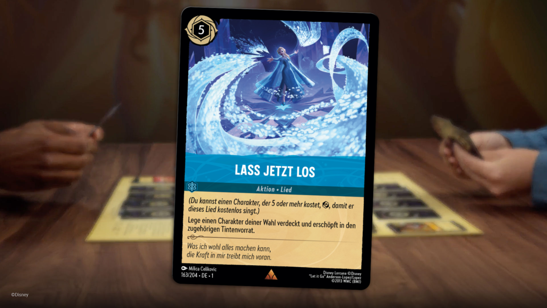 Thumbnail image of the Let it Go card from the Disney Lorcana Gateway Trading Card Game